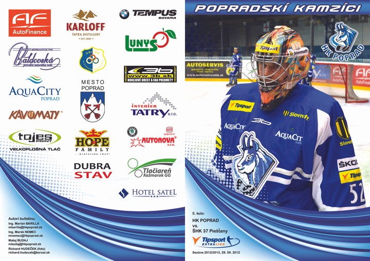 Bulletin Popradskí kamzíci - Piešťany